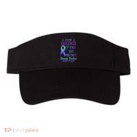 Family Domestic Violence Awareness Purple Ribbon Visor thumb 0