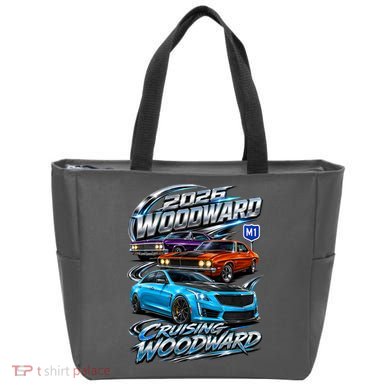 Future Detroit Velocity | 2026 Woodward Ave M1 Tote Bag