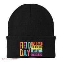 Field Day Vibes Fun Day Fun In The Sun Last Day Of School Gift Beanie thumb 0