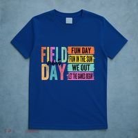 Field Day Vibes Fun Day Fun In The Sun Last Day Of School Gift T-Shirt thumb 5