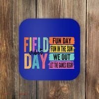 Field Day Vibes Fun Day Fun In The Sun Last Day Of School Gift Coaster thumb 0