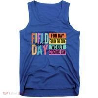 Field Day Vibes Fun Day Fun In The Sun Last Day Of School Gift Tank Top thumb 0