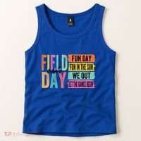 Field Day Vibes Fun Day Fun In The Sun Last Day Of School Gift Tank Top thumb 2