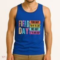 Field Day Vibes Fun Day Fun In The Sun Last Day Of School Gift Tank Top thumb 3