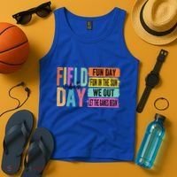 Field Day Vibes Fun Day Fun In The Sun Last Day Of School Gift Tank Top thumb 4