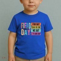Field Day Vibes Fun Day Fun In The Sun Last Day Of School Gift Toddler T-Shirt thumb 2
