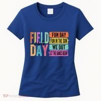 Field Day Vibes Fun Day Fun In The Sun Last Day Of School Gift Women's T-Shirt thumb 0