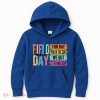 Field Day Vibes Fun Day Fun In The Sun Last Day Of School Gift Kids Hoodie thumb 0
