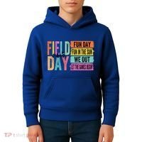 Field Day Vibes Fun Day Fun In The Sun Last Day Of School Gift Kids Hoodie thumb 4