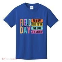 Field Day Vibes Fun Day Fun In The Sun Last Day Of School Gift Kids T-Shirt thumb 0