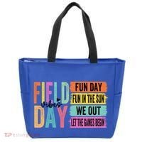 Field Day Vibes Fun Day Fun In The Sun Last Day Of School Gift Tote Bag thumb 0