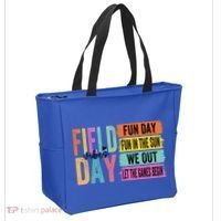 Field Day Vibes Fun Day Fun In The Sun Last Day Of School Gift Tote Bag thumb 2