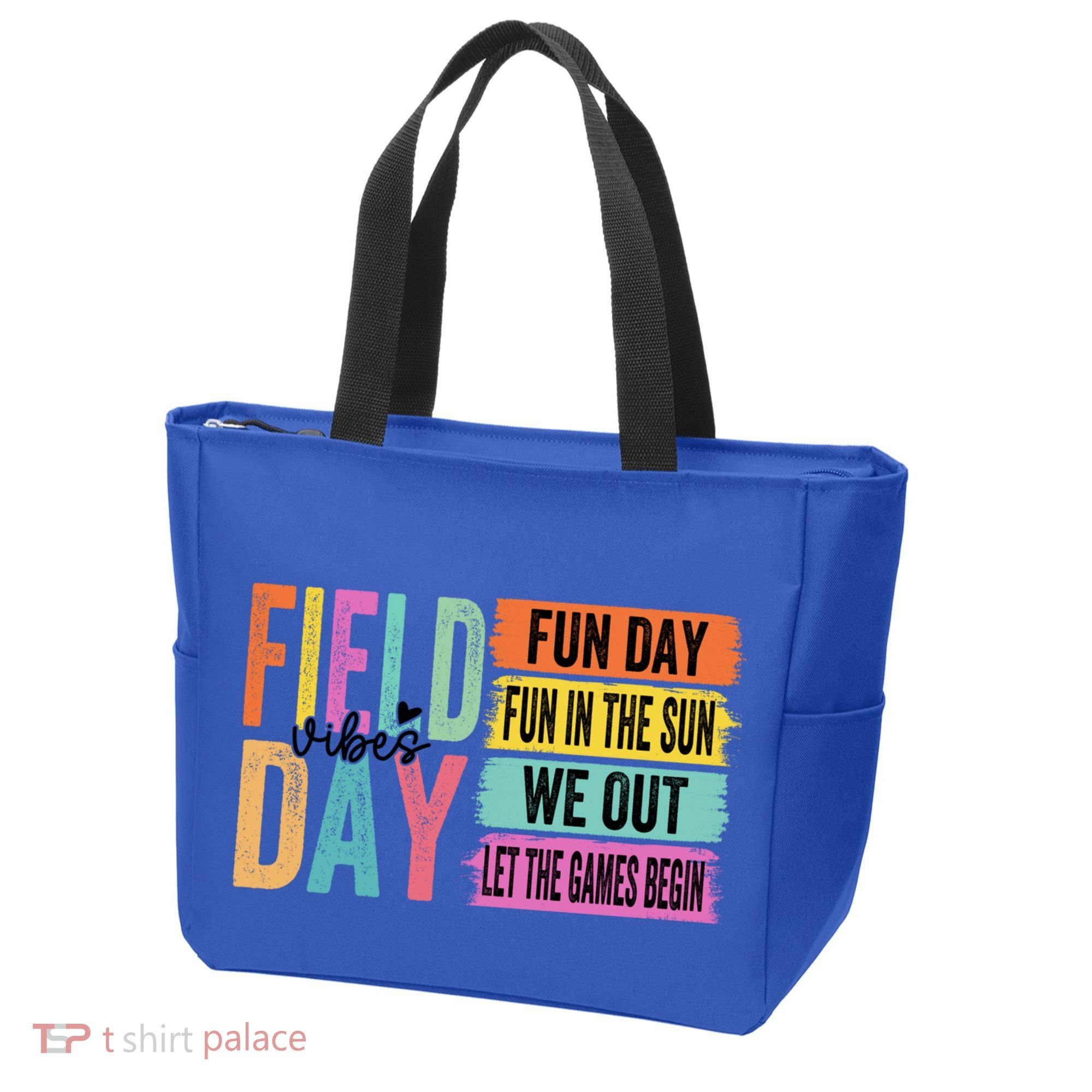 Field Day Vibes Fun Day Fun In The Sun Last Day Of School Gift Tote Bag