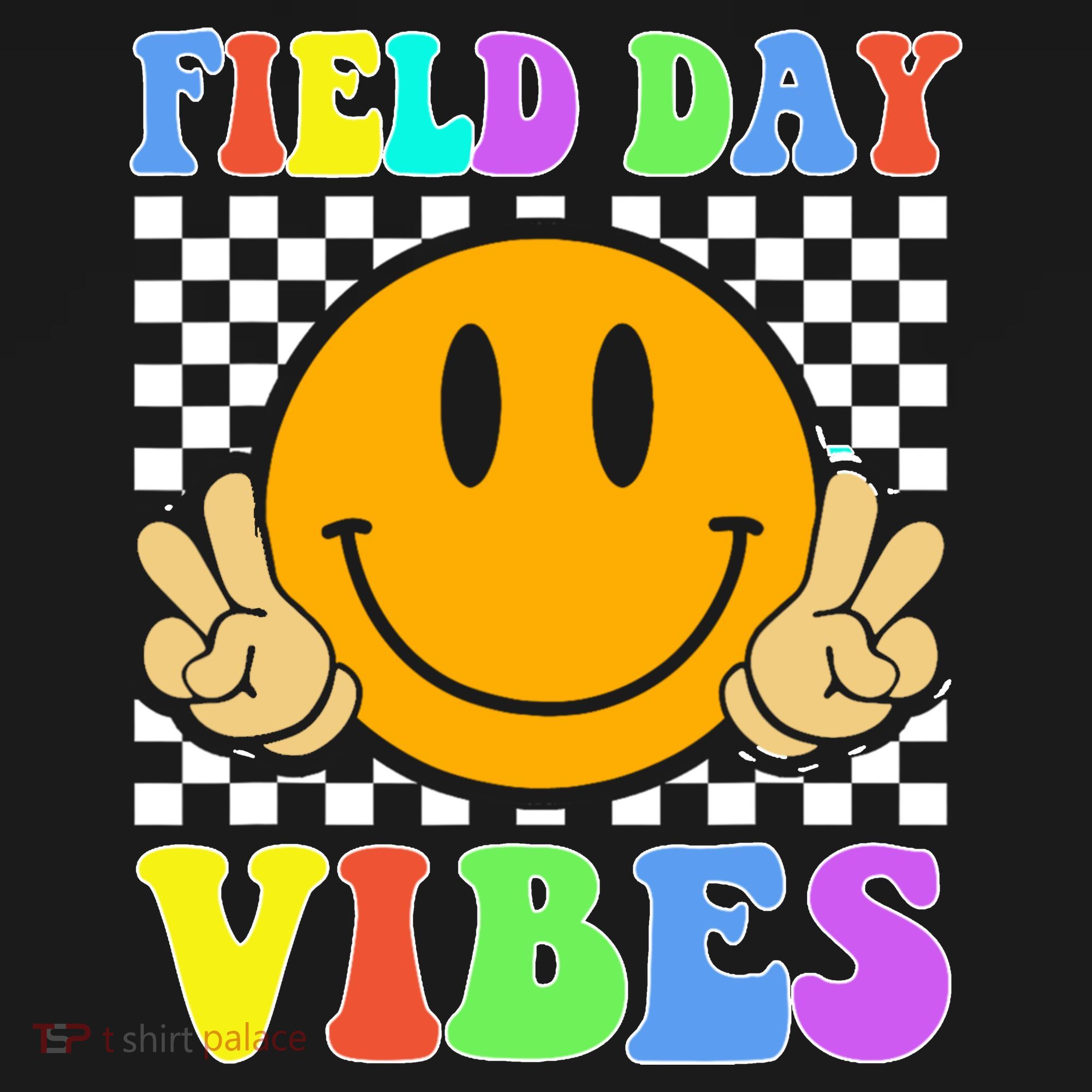 Field Day Vibes Smile Face 1st Day Of School Students And Teachers Women's Hoodie
