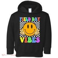 Field Day Vibes Smile Face 1st Day Of School Students And Teachers Toddler Hoodie thumb 0