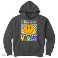 Field Day Vibes Smile Face 1st Day Of School Students And Teachers Hoodie thumb 0