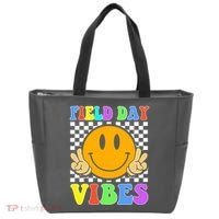 Field Day Vibes Smile Face 1st Day Of School Students And Teachers Tote Bag thumb 0