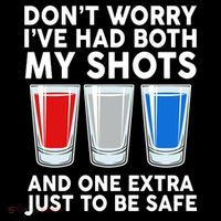 Funny Don't Worry I've Had Both My Shots Hoodie thumb 7