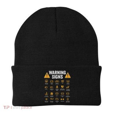 Funny Driving Warning Signs 101 Auto Mechanic Gift Driver Beanie