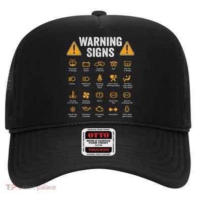 Funny Driving Warning Signs 101 Auto Mechanic Gift Driver Hat