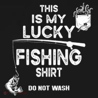 Fishing Don't Wash Funny Fishing Doggie Tank thumb 4