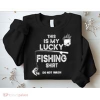 Fishing Don't Wash Funny Fishing Sweatshirt thumb 2