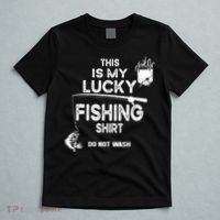 Fishing Don't Wash Funny Fishing T-Shirt thumb 5