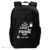 Fishing Don't Wash Funny Fishing Backpack thumb 0