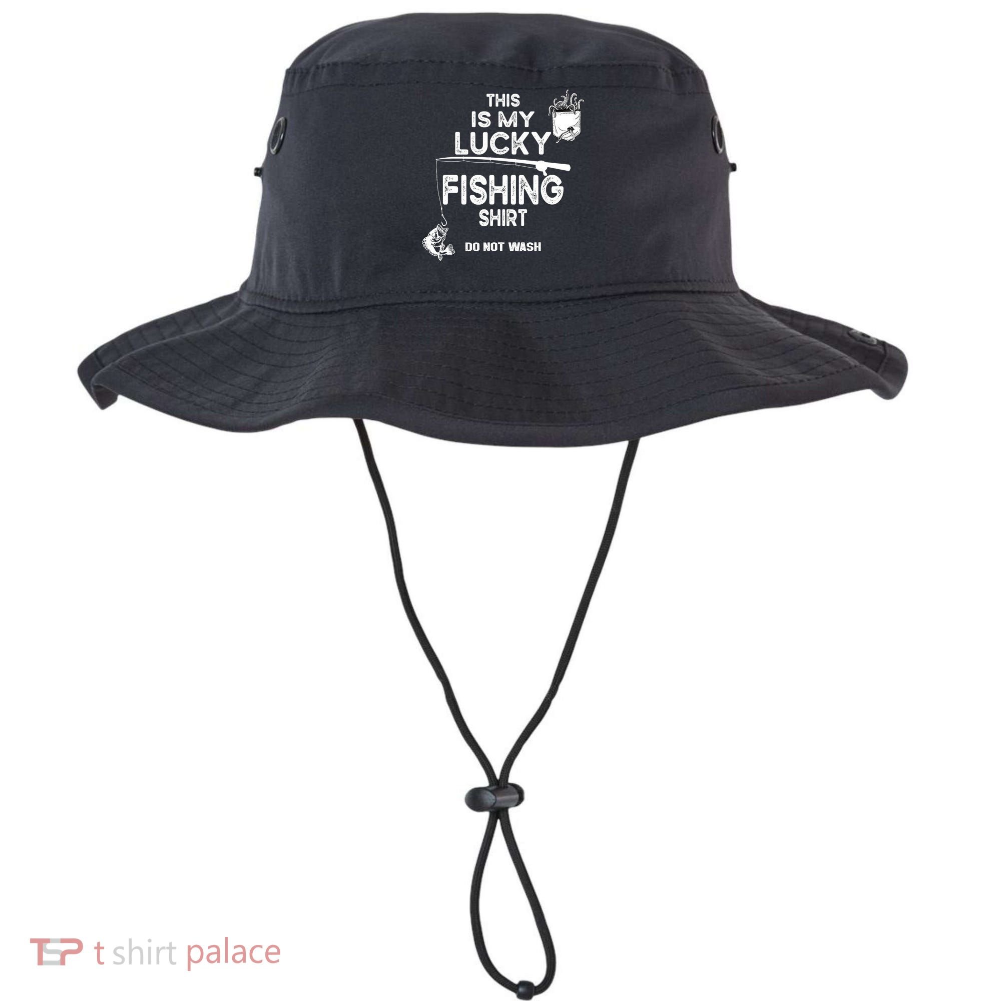 Fishing Don't Wash Funny Fishing Bucket Hat