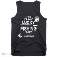 Fishing Don't Wash Funny Fishing Tank Top thumb 0