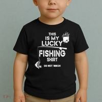Fishing Don't Wash Funny Fishing Toddler T-Shirt thumb 2
