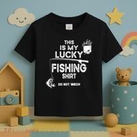 Fishing Don't Wash Funny Fishing Toddler T-Shirt thumb 3