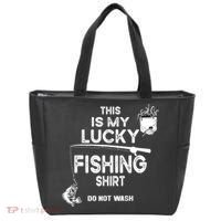 Fishing Don't Wash Funny Fishing Tote Bag thumb 0