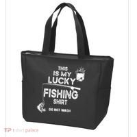 Fishing Don't Wash Funny Fishing Tote Bag thumb 3