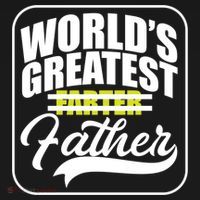Funny Dad Worlds Greatest Farter Father Gift USA-Made Doggie Bandana thumb 2