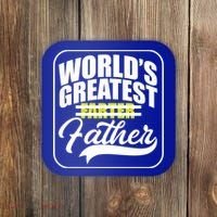 Funny Dad Worlds Greatest Farter Father Gift Coaster thumb 0