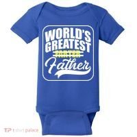 Funny Dad Worlds Greatest Farter Father Gift Baby Bodysuit thumb 0