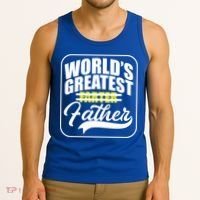 Funny Dad Worlds Greatest Farter Father Gift Tank Top thumb 3