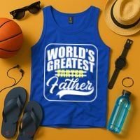 Funny Dad Worlds Greatest Farter Father Gift Tank Top thumb 4