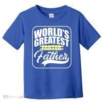 Funny Dad Worlds Greatest Farter Father Gift Toddler T-Shirt thumb 0