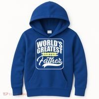Funny Dad Worlds Greatest Farter Father Gift Kids Hoodie thumb 0