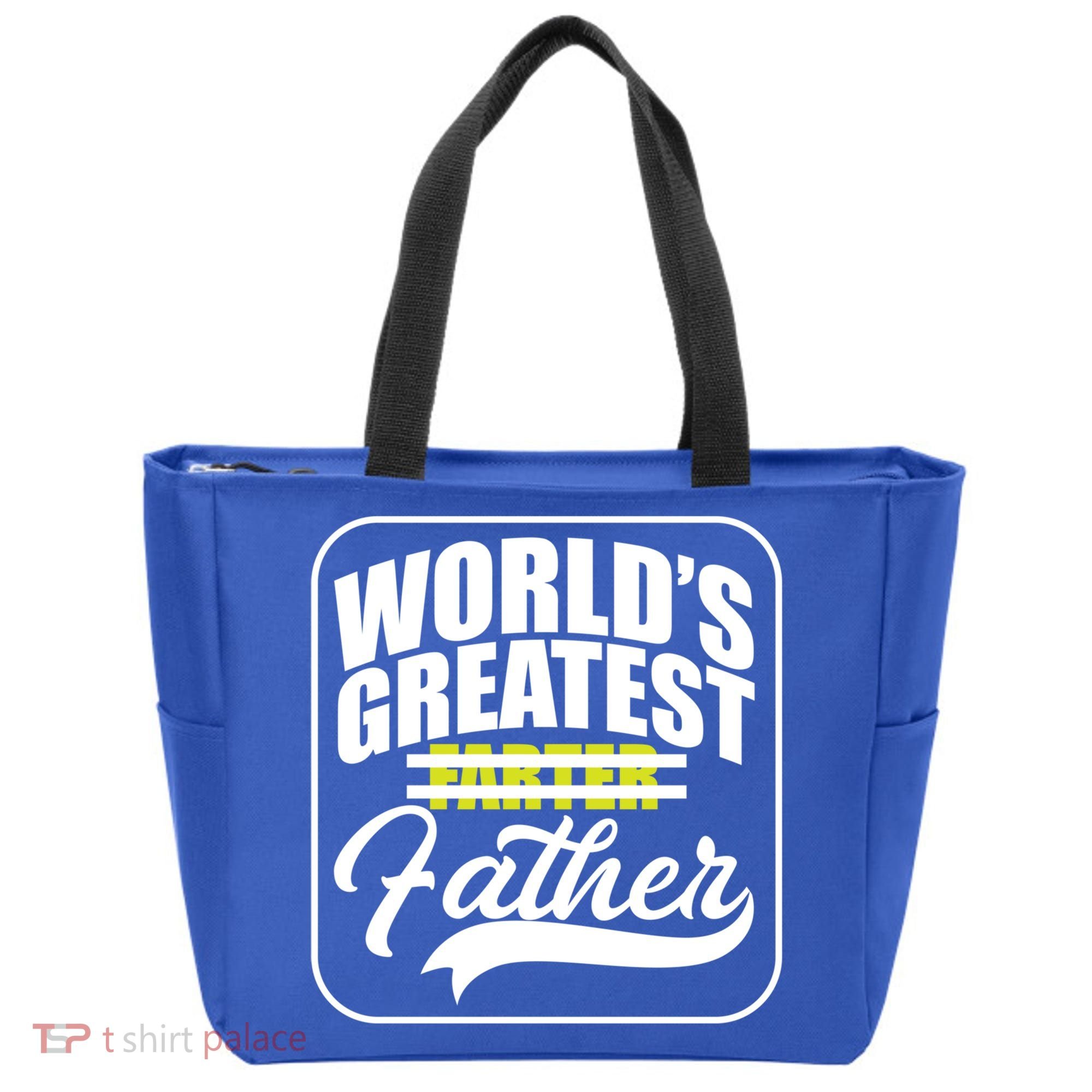 Funny Dad Worlds Greatest Farter Father Gift Tote Bag