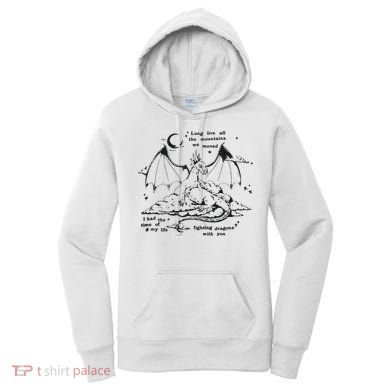 Fighting Dragons With You Speak Now TV Women's Hoodie