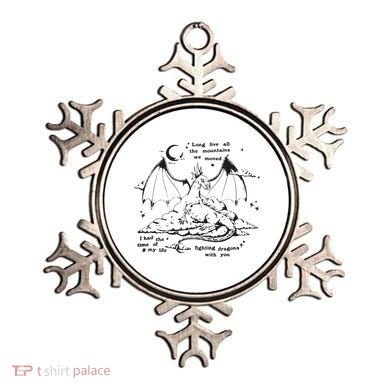 Fighting Dragons With You Speak Now TV Ornament