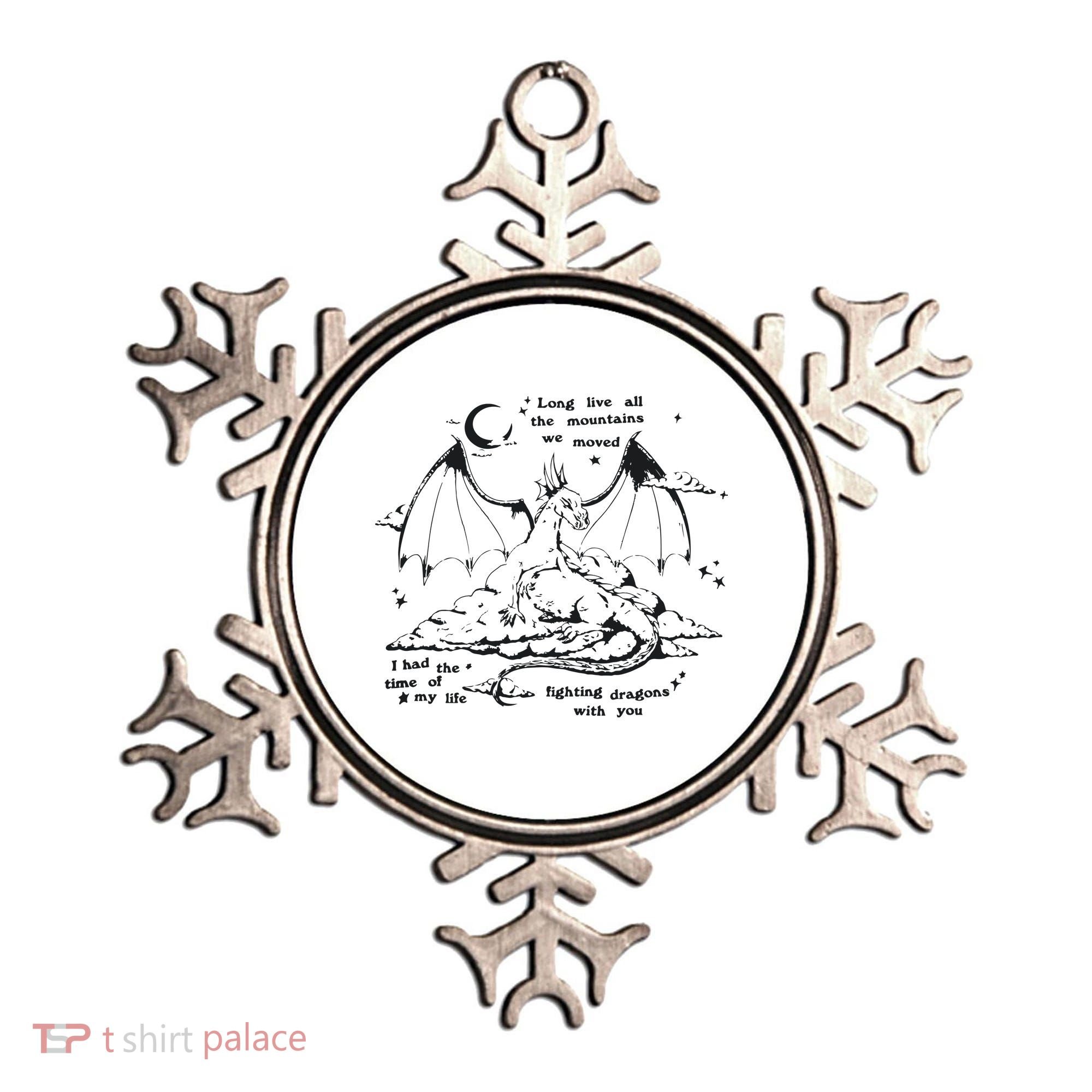 Fighting Dragons With You Speak Now TV Ornament