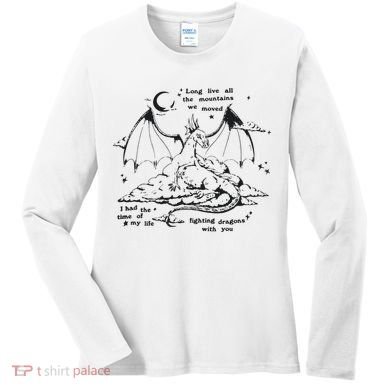 Fighting Dragons With You Speak Now TV Women's Long Sleeve Shirt
