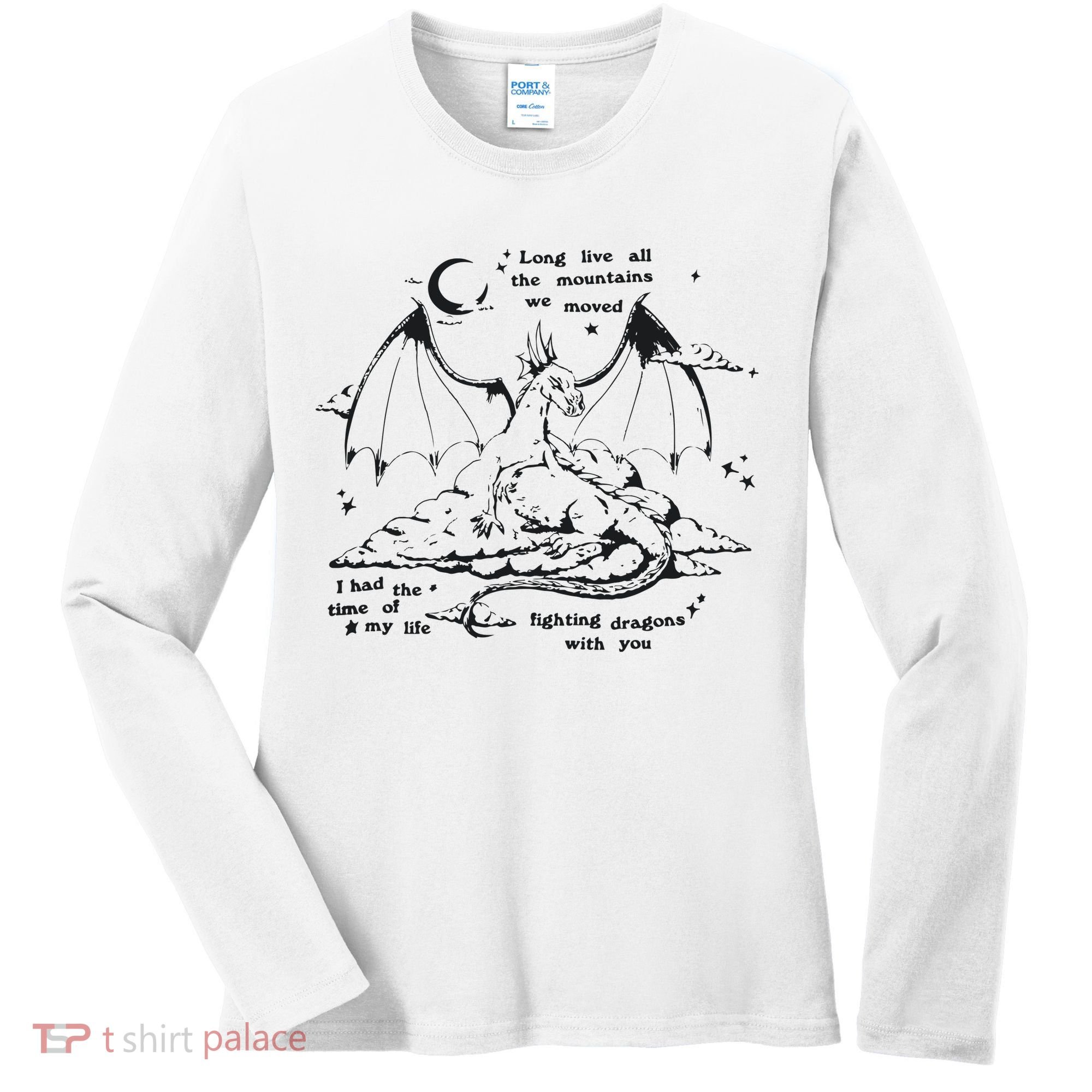 Fighting Dragons With You Speak Now TV Women's Long Sleeve Shirt