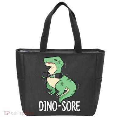 Funny Dinosaur Workout  Dino Sore Bag