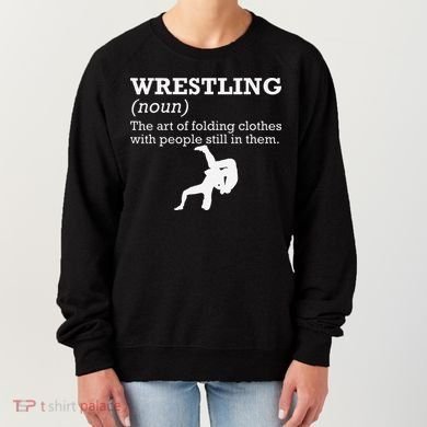 Funny Definition Wrestling Wrestler  Women's Sweatshirt