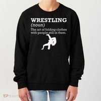 Funny Definition Wrestling Wrestler  Women's Sweatshirt thumb 0